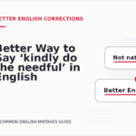 Better Way to Say ‘kindly do the needful’ in English